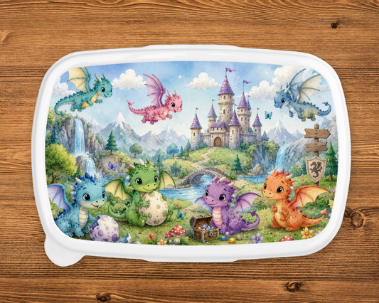 Lunchbox Süße Drachen