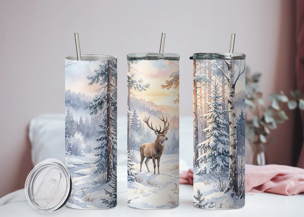 Winterlandschaft Becher 7
