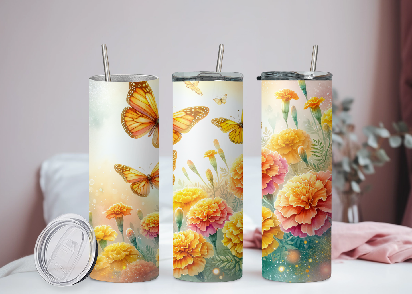 Frühlingsblumen Becher 5