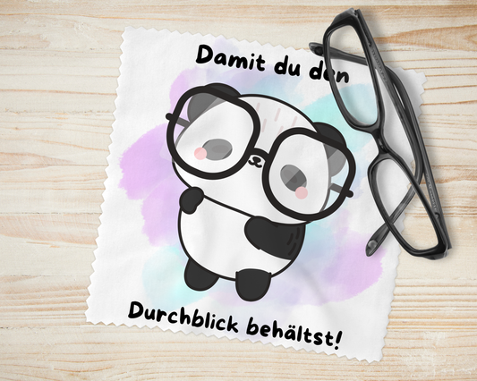 Brillenputztuch Panda 2