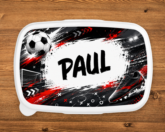 Lunchbox Fußball Personalisiert