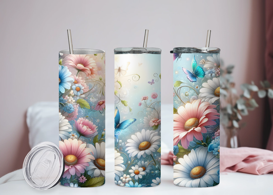 Frühlingsblumen Becher 4