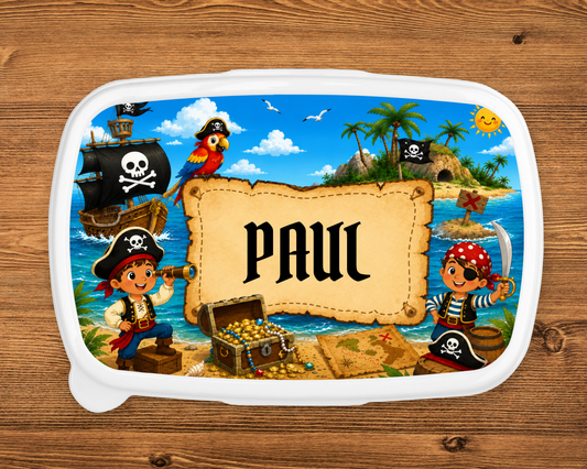 Lunchbox Piraten Personalisiert