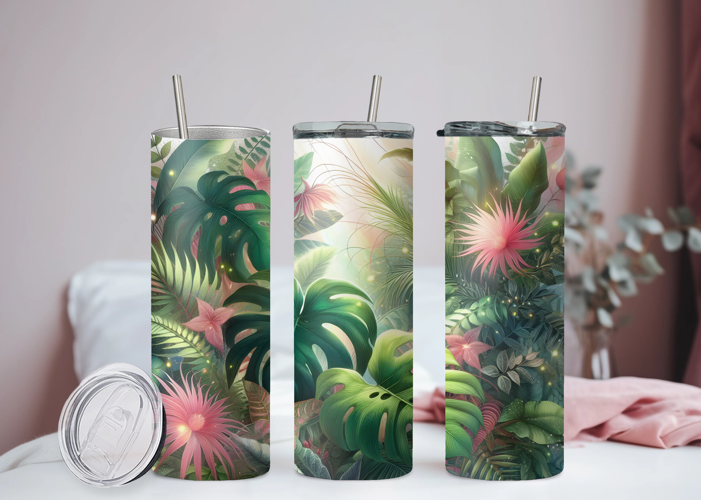 Monstera Pflanze 2 Becher