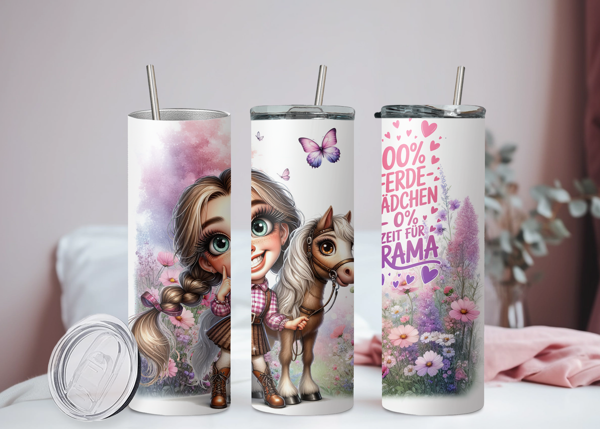 Pferdemädchen Becher