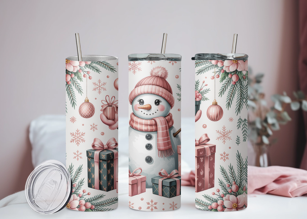 Schneemann Becher 2