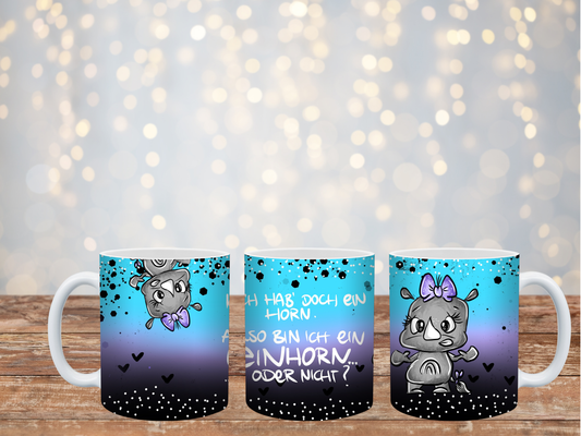 Schnubbi Ein Horn Tasse 3