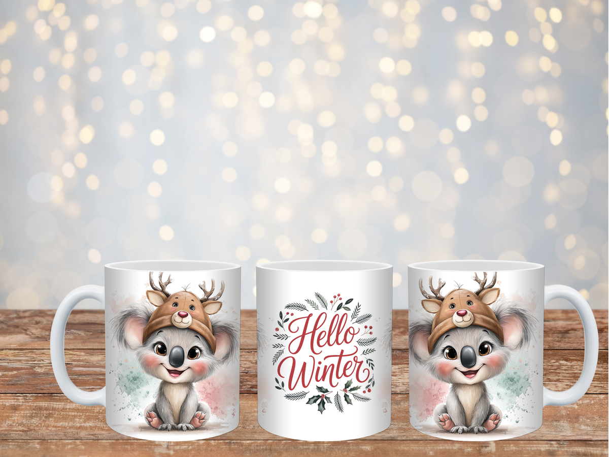 Hello Winter Tasse
