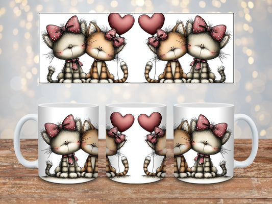 Katze Liebe Tasse