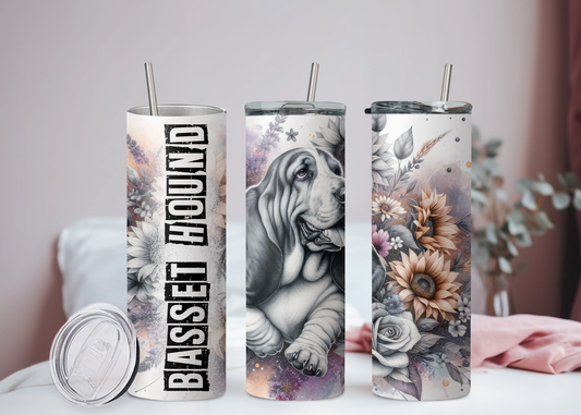Basset Hound Becher