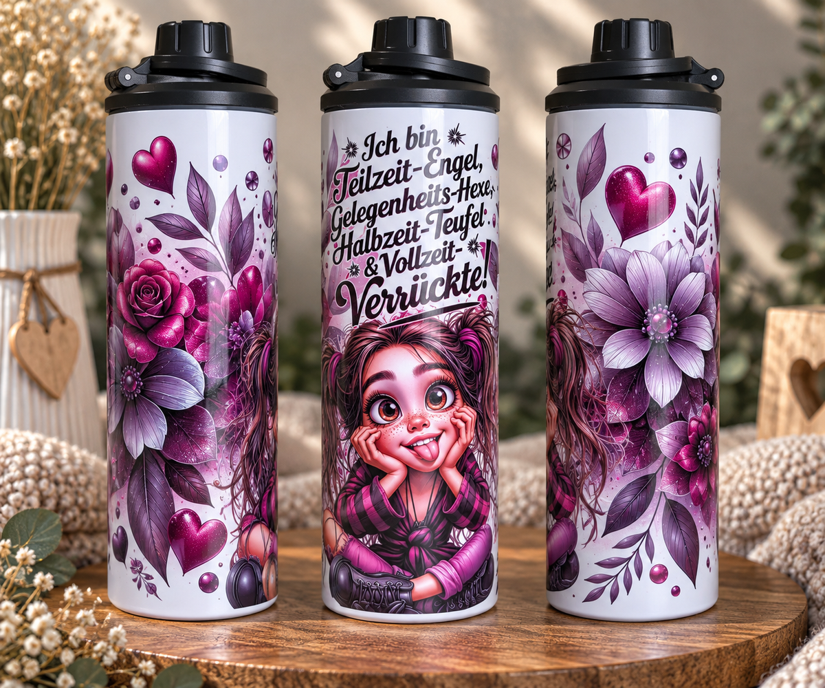 Flasche Teilzeit Verrückte B-Ware