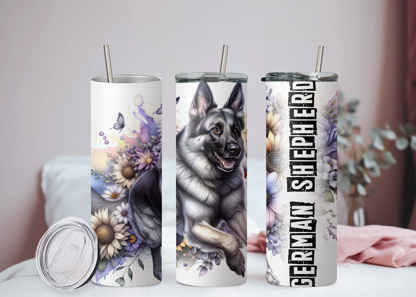 Deutscher Schäferhund Becher