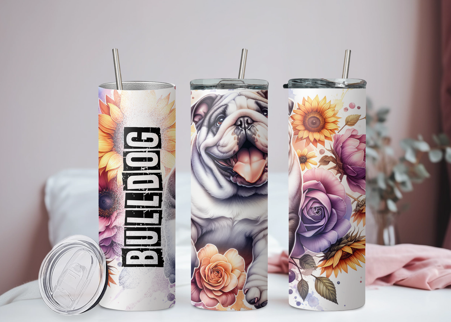 Englische Bulldogge Becher