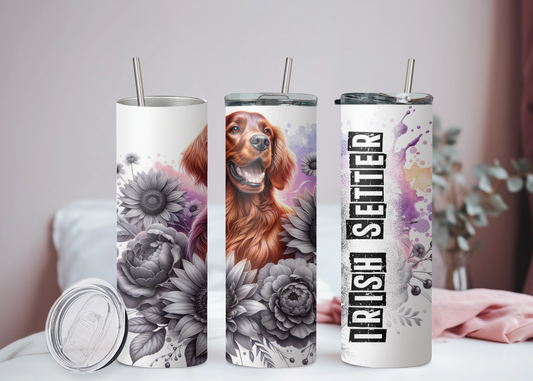 Irish Red Setter Becher