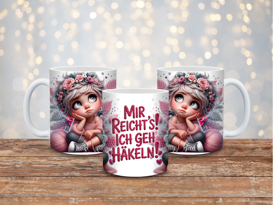 Tasse Häkeln 2 330ml