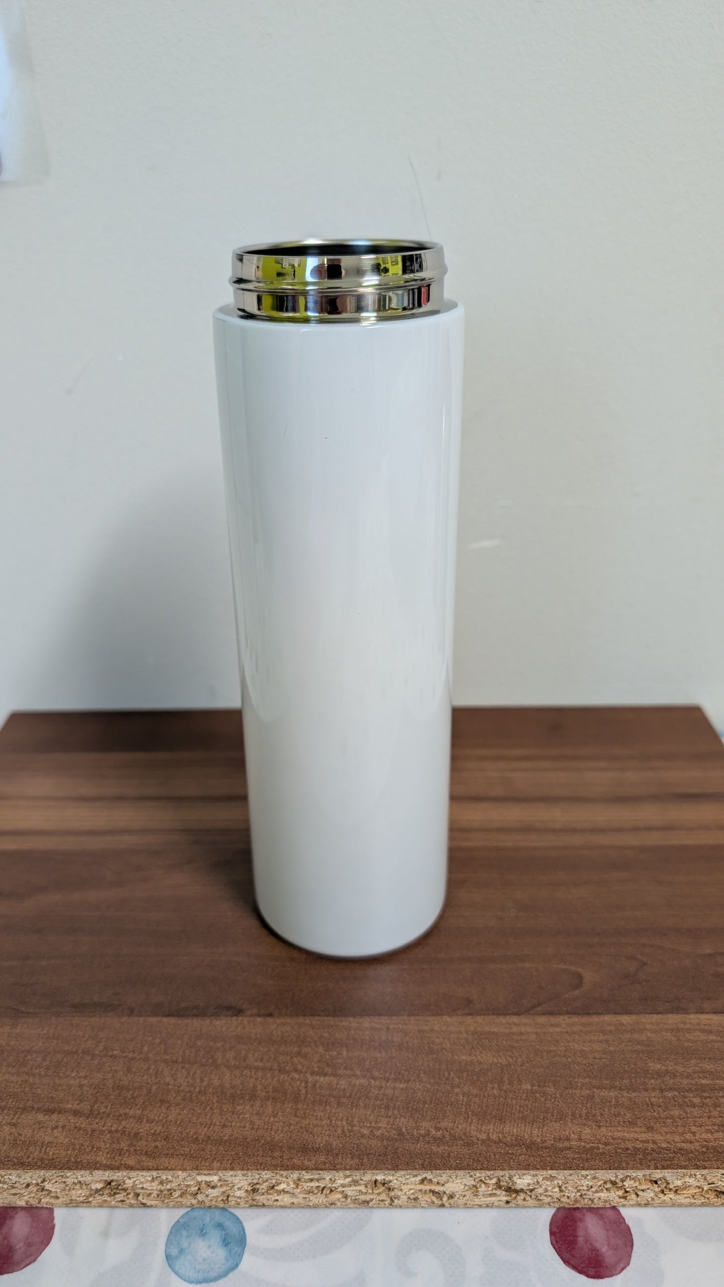 Flasche mit integriertem Strohhalm 600ml für Motivauswahl