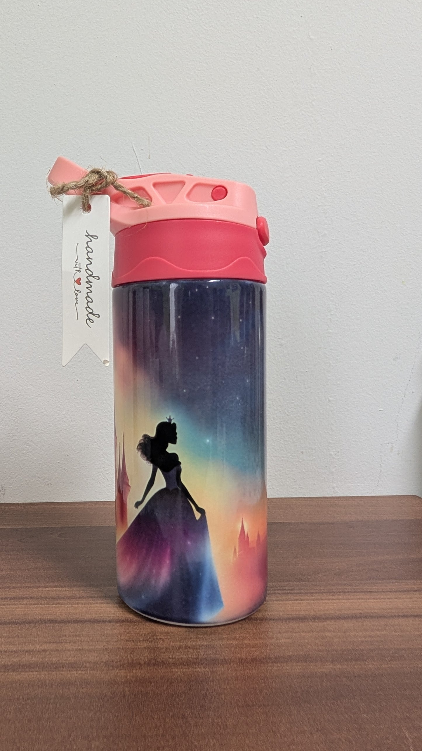 Kinder-Wasserflasche Prinzessin & Schloss 340 ml