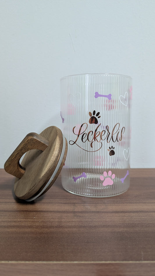 Leckerliglas 900ml Rosa