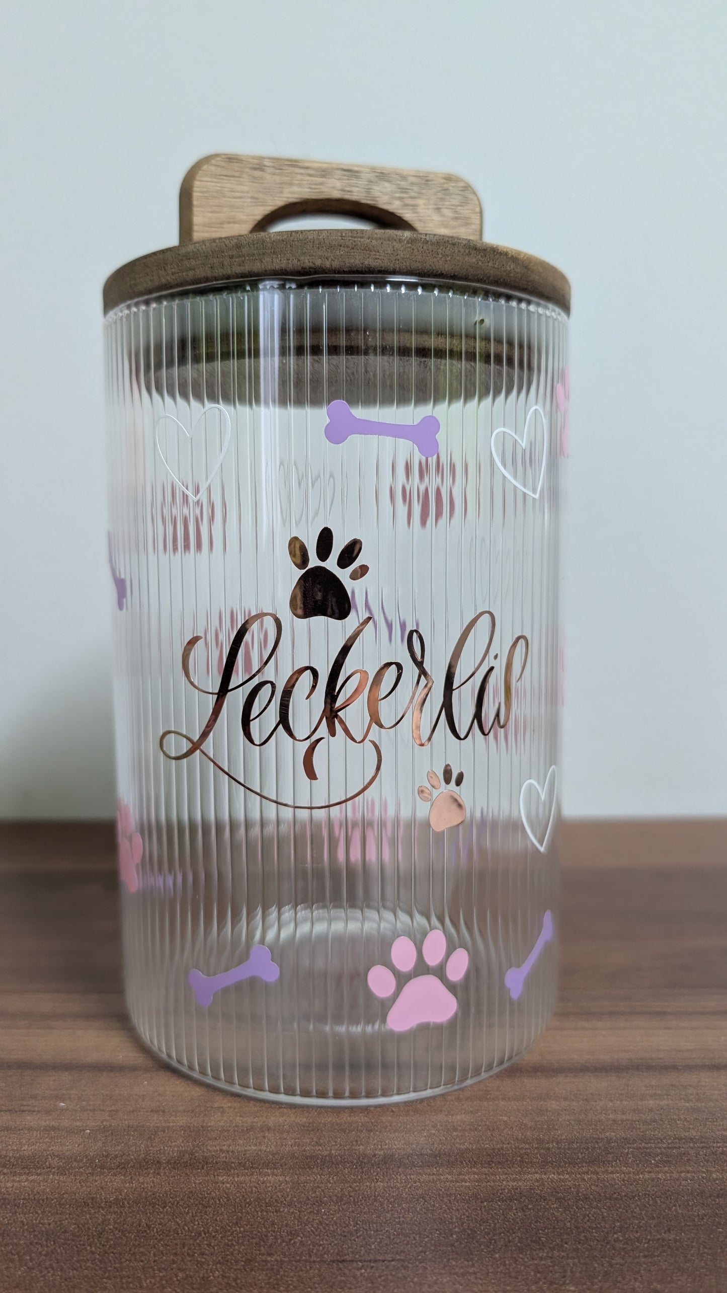 Leckerliglas 900ml Rosa