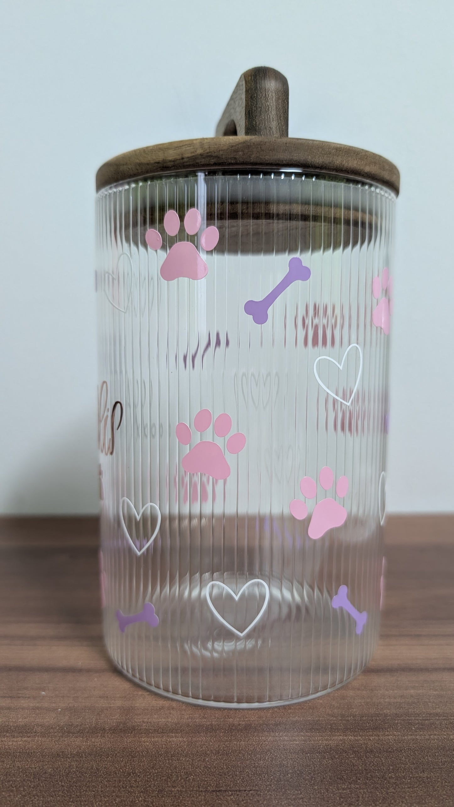 Leckerliglas 900ml Rosa