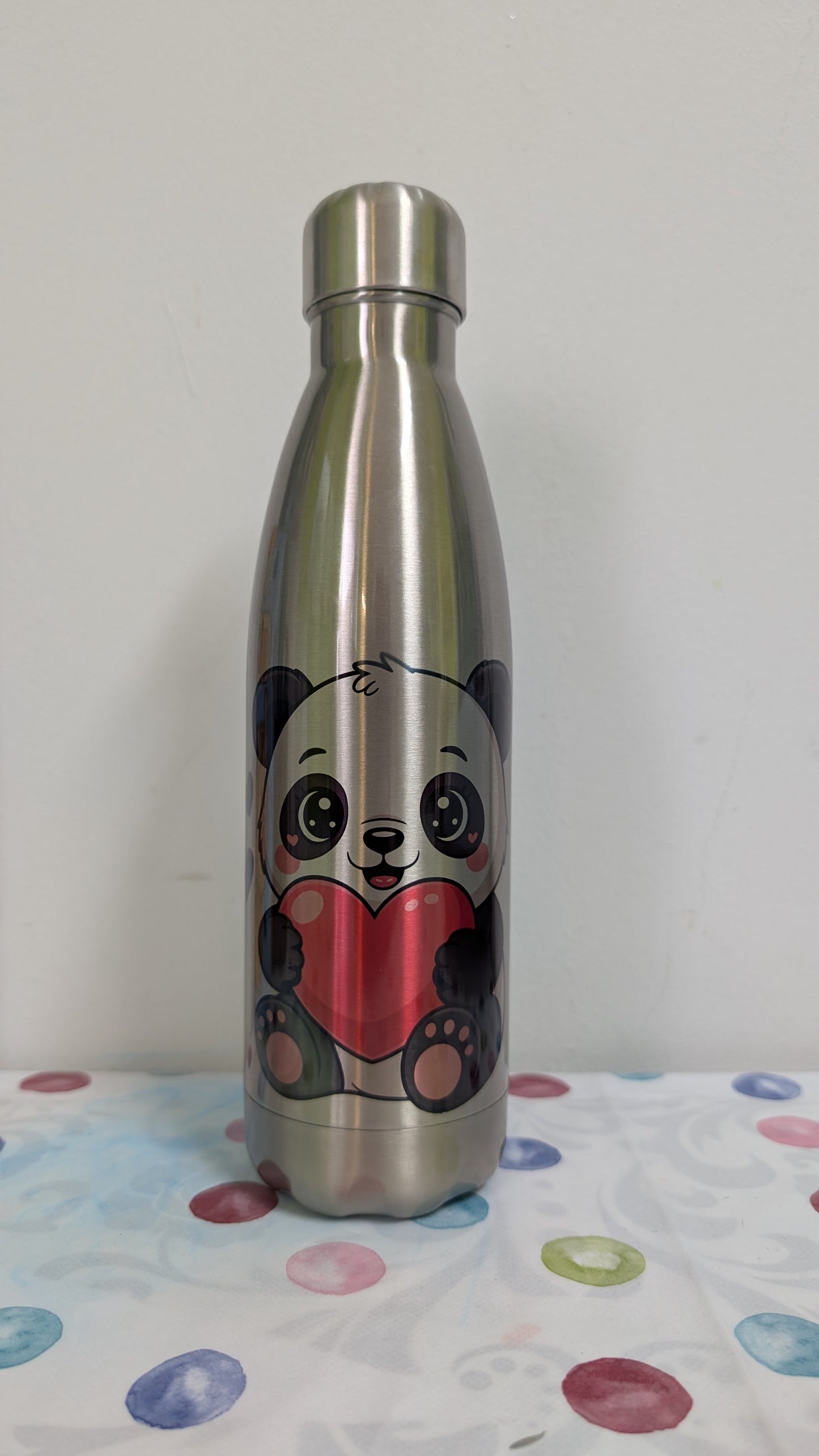 Edelstahlflasche Panda 500ml