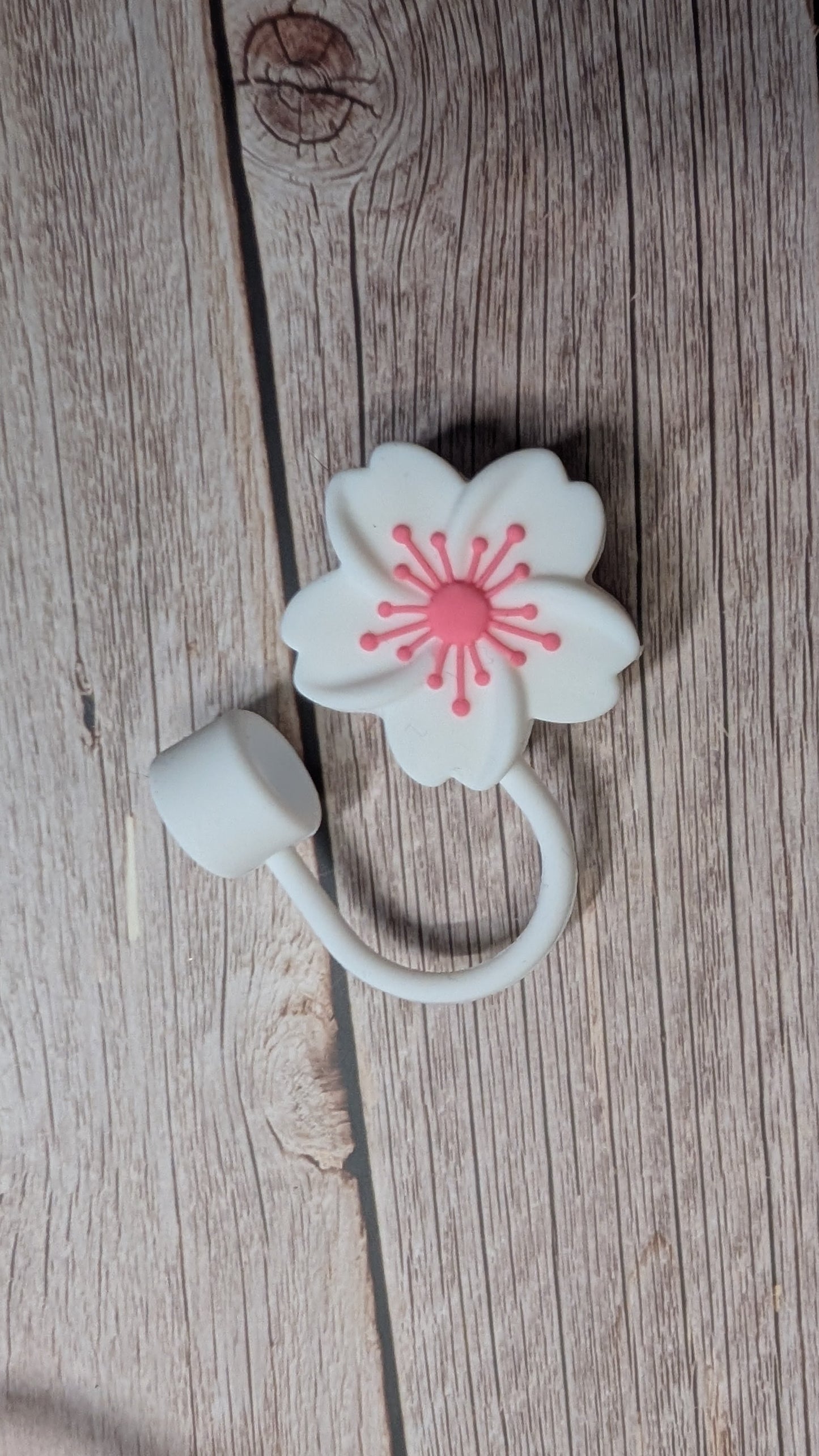 Strohhalmtopper Sakura Weiß