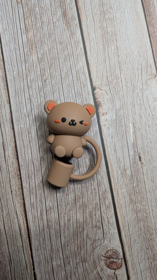 Strohhalmtopper Bärchen