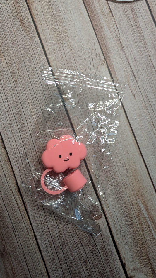 Strohhalmtopper Wolke Pink