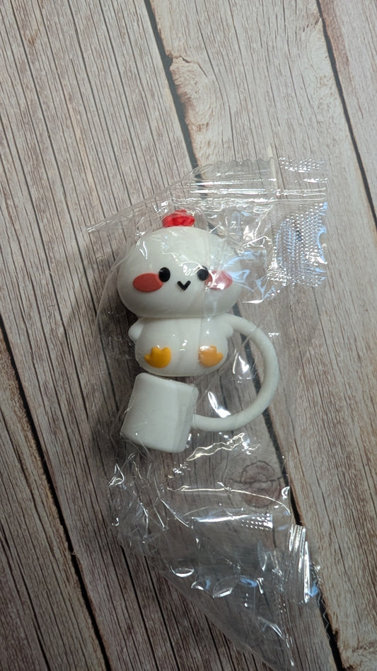 Strohhalmtopper Hühnchen