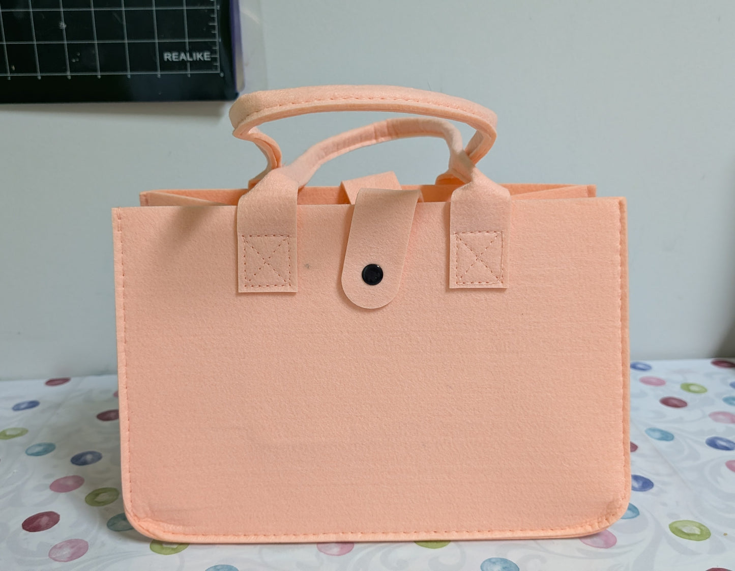 Filztasche Peach B-Ware