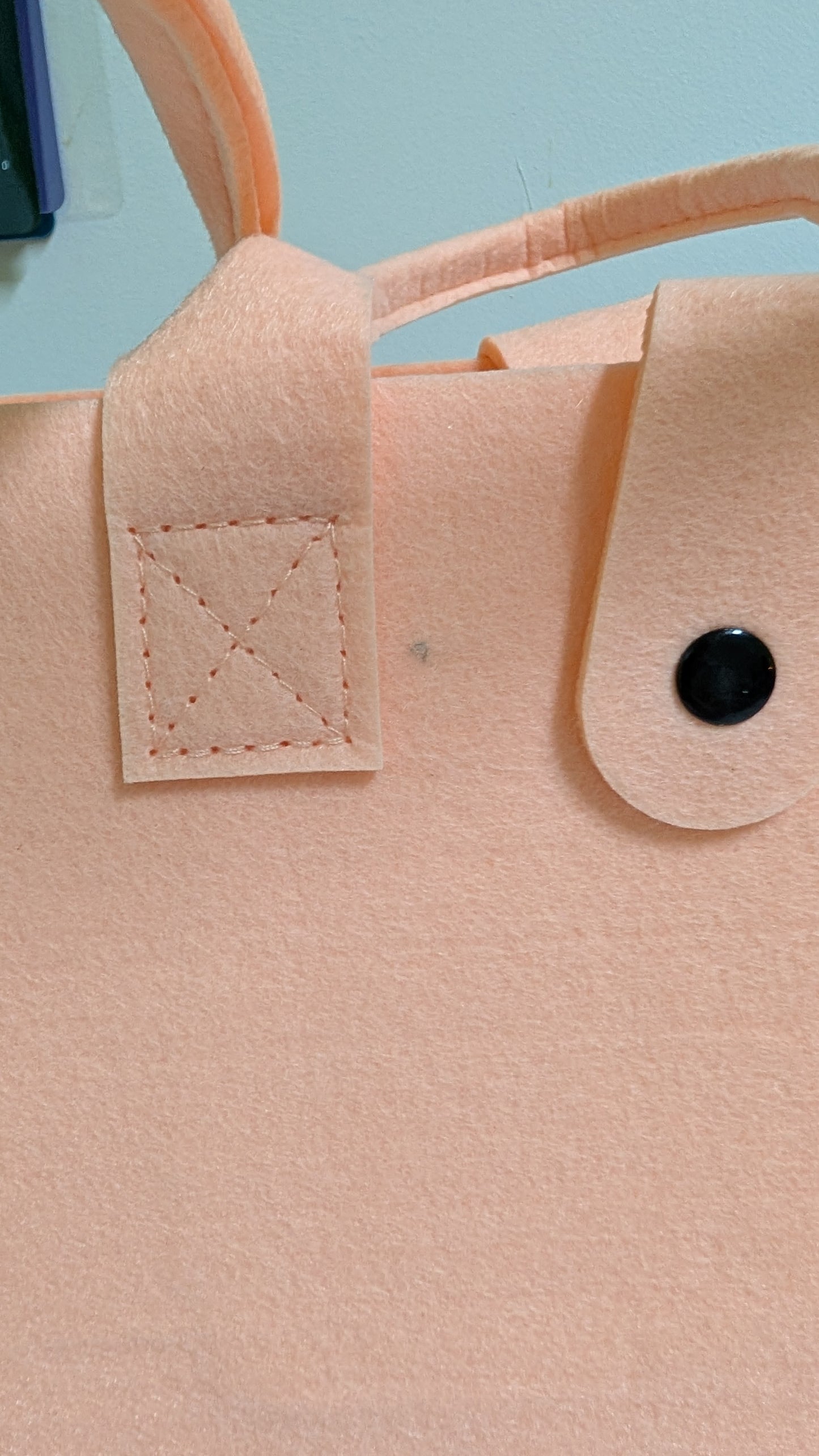 Filztasche Peach B-Ware