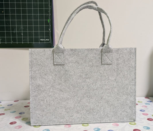 Filztasche Hellgrau