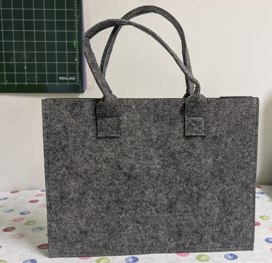 Filztasche Dunkelgrau 2