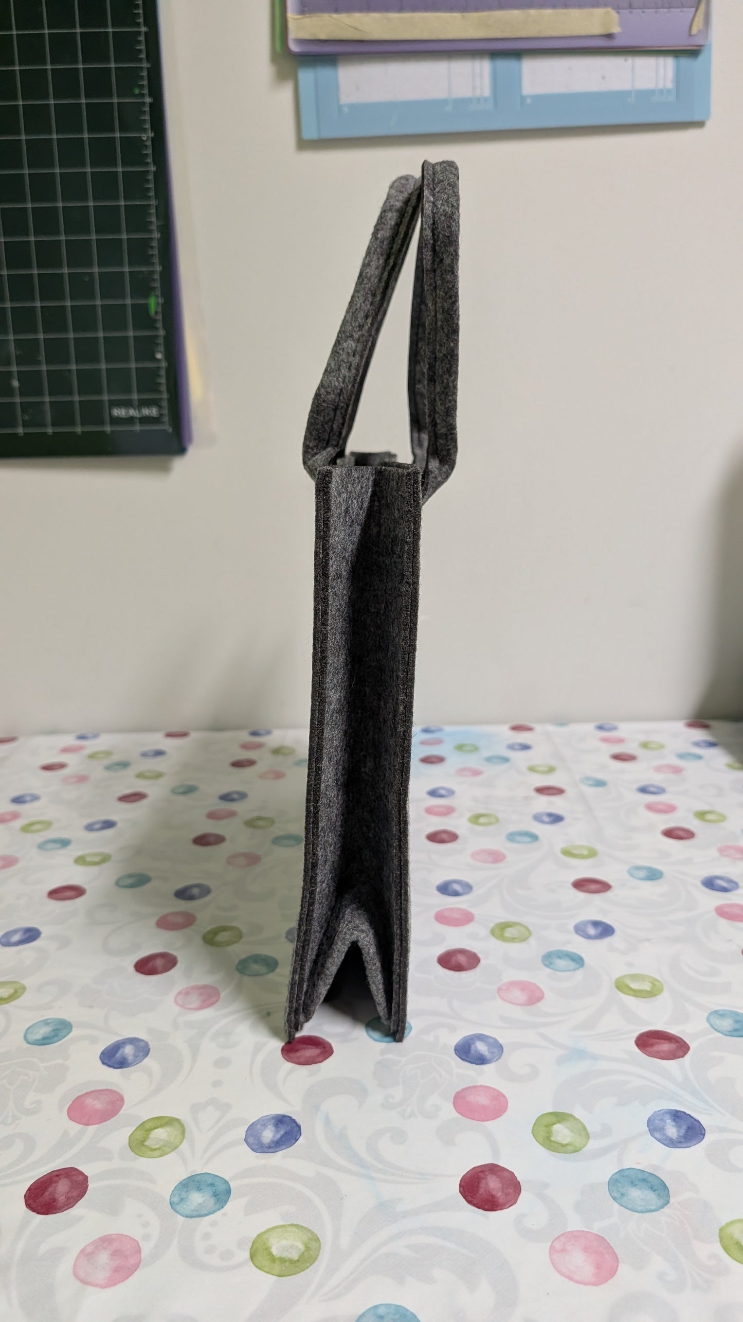 Filztasche Dunkelgrau 2