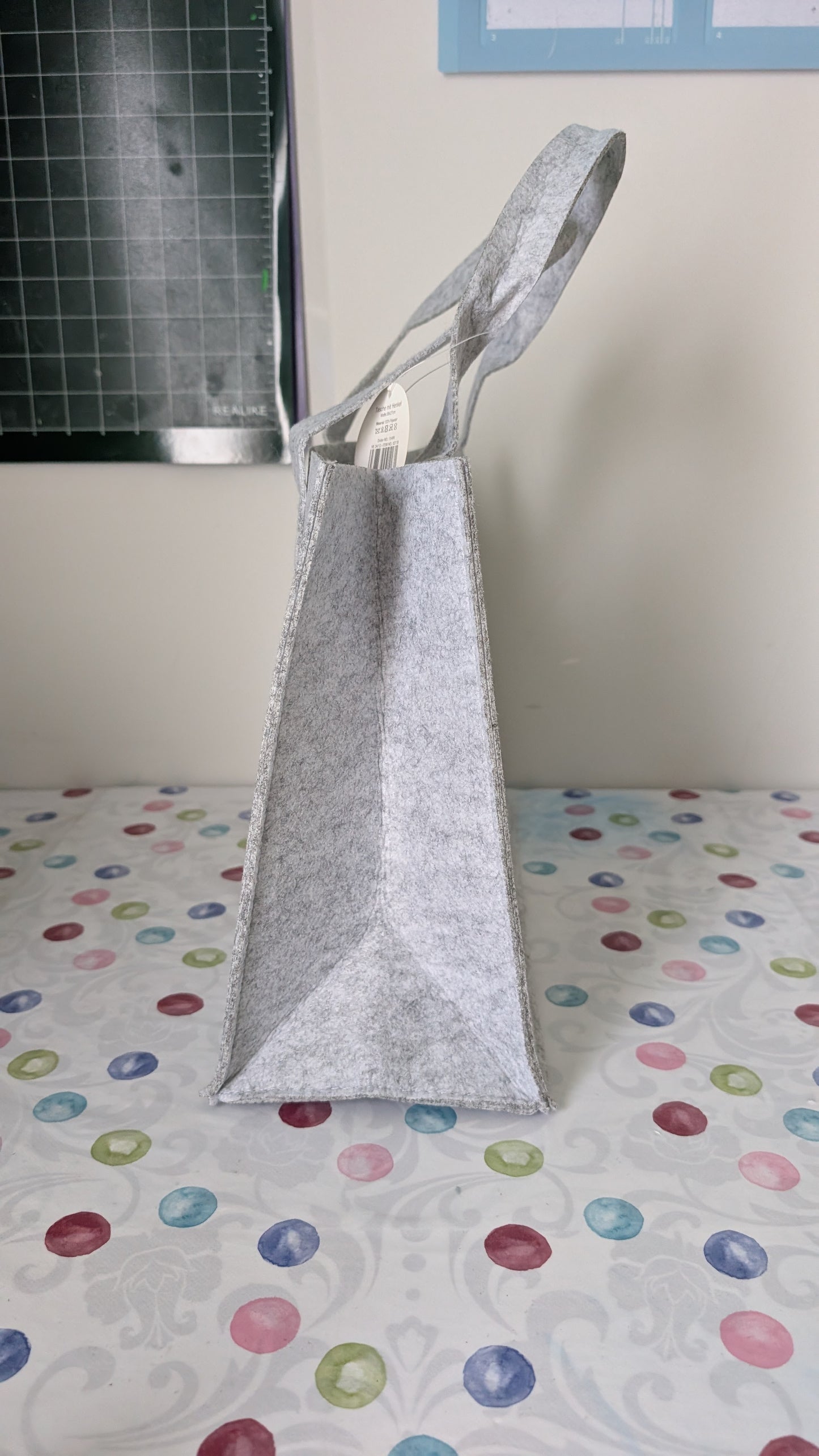 Filztasche Hellgrau 2