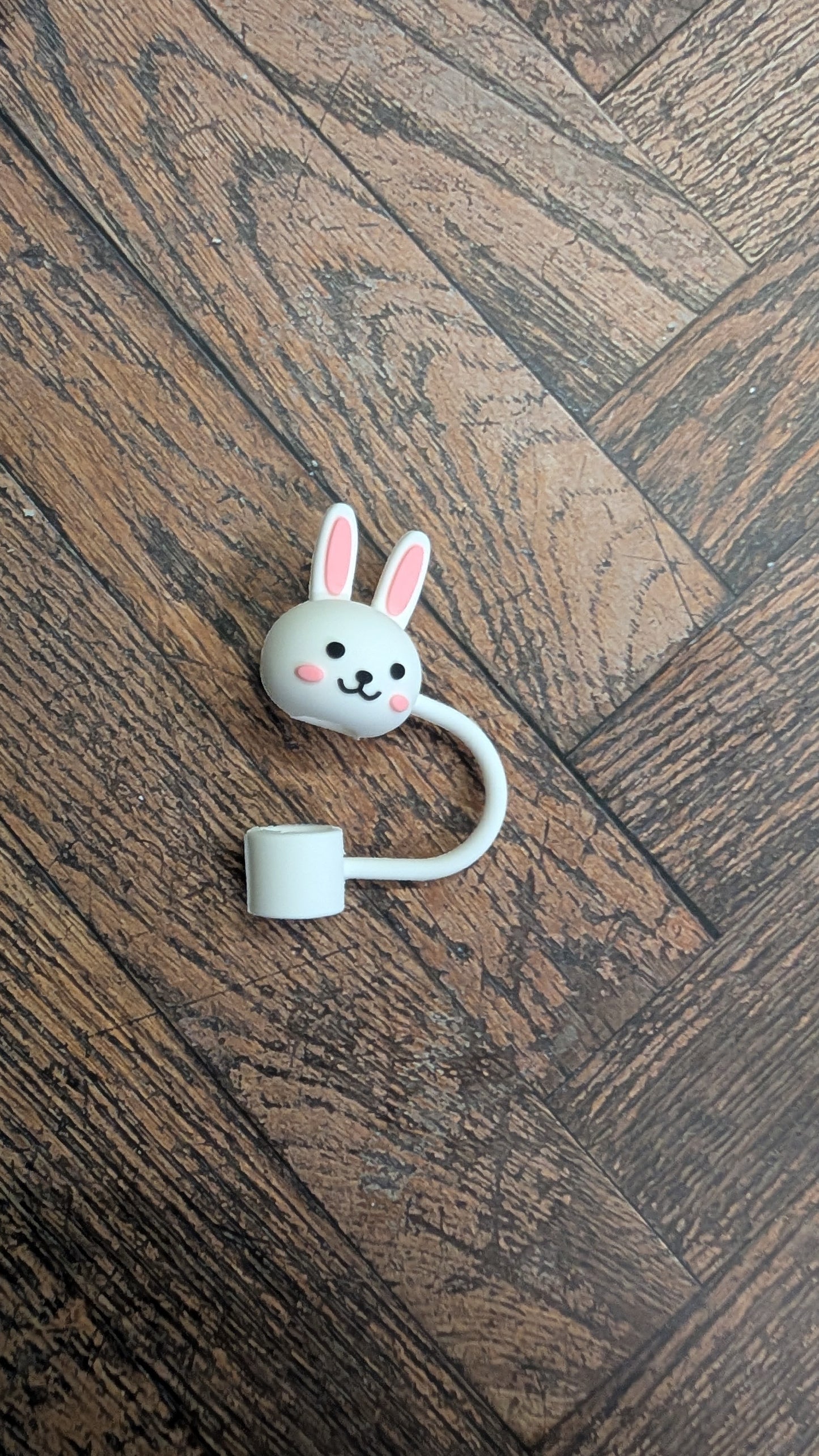 Strohhalmtopper Hase