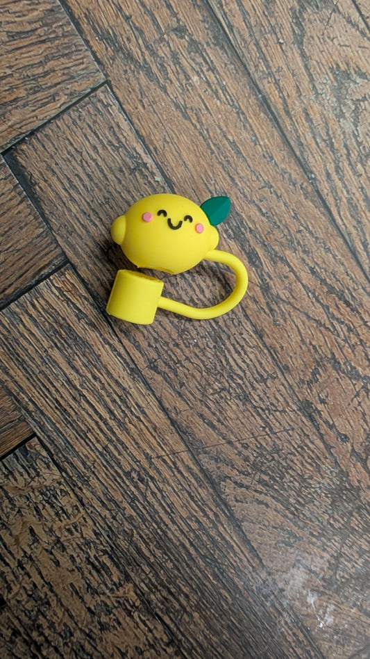 Strohhalmtopper Zitrone