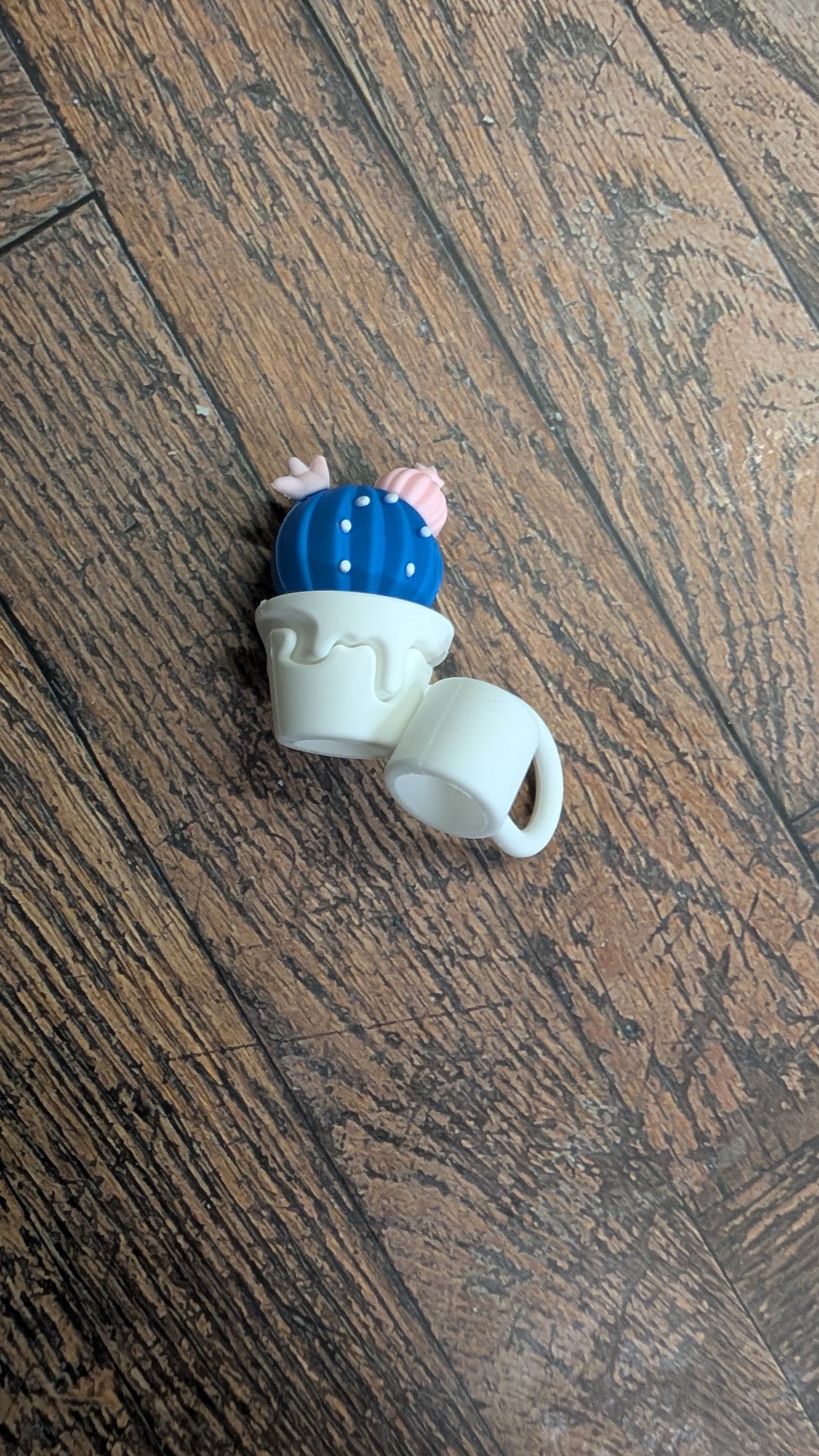 Strohhalmtopper Kaktus 2