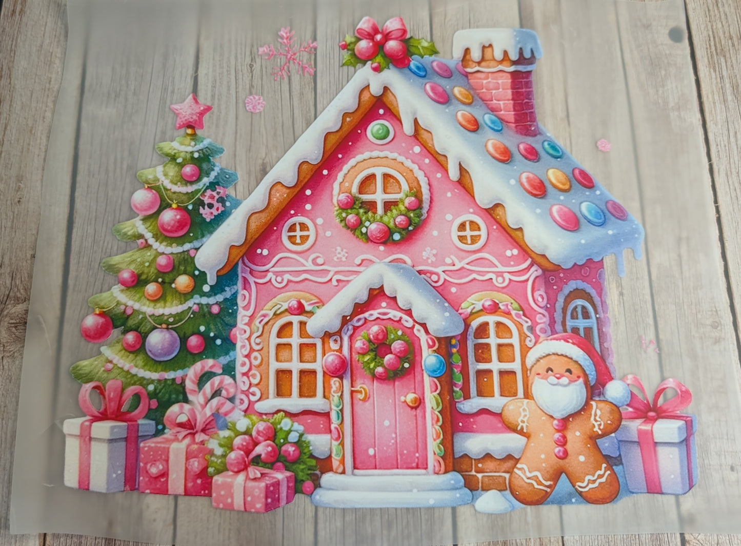 Pinkes Lebkuchenhaus L