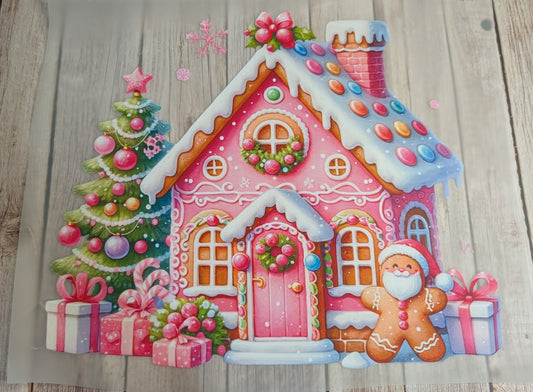 Pinkes Lebkuchenhaus L