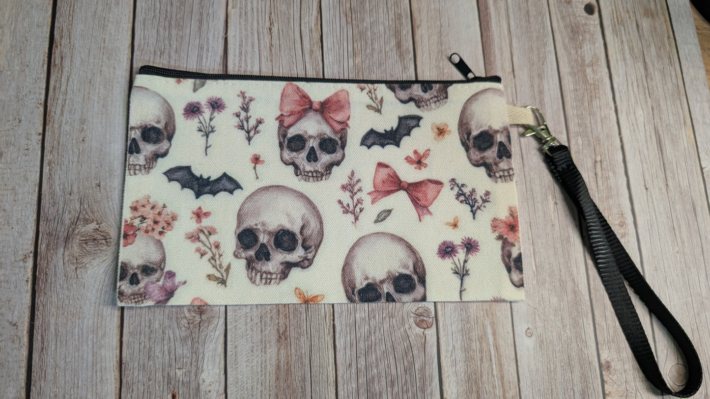 Totenkopf Canvas Tasche