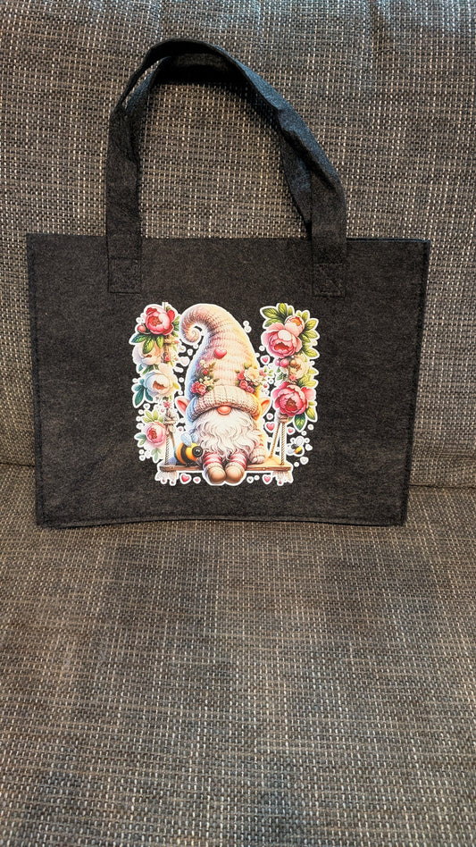 Frühlingswichtel Filztasche