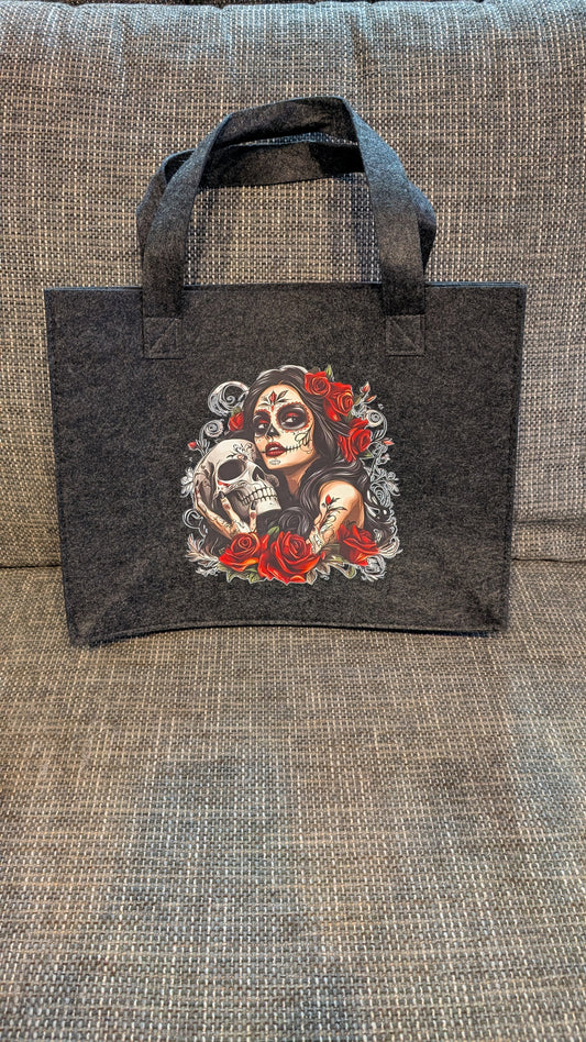 Gothic Filztasche