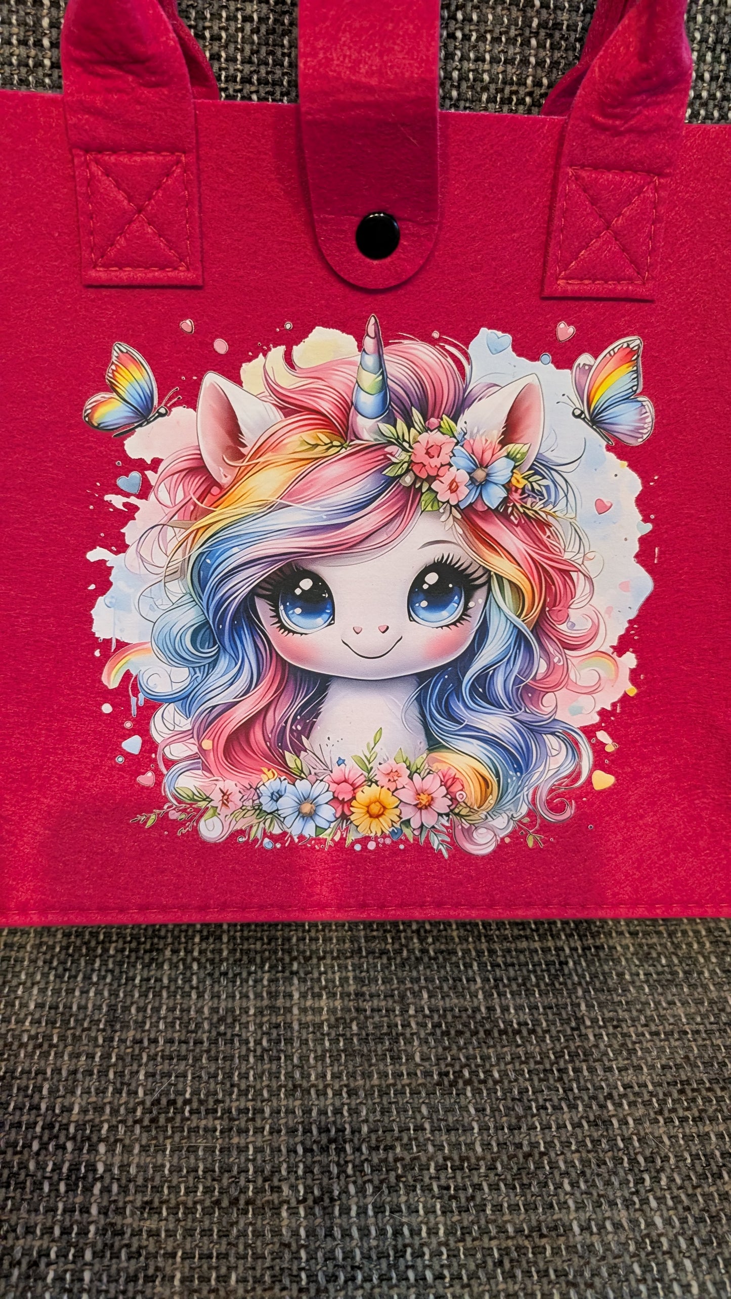 Einhorn Filztasche