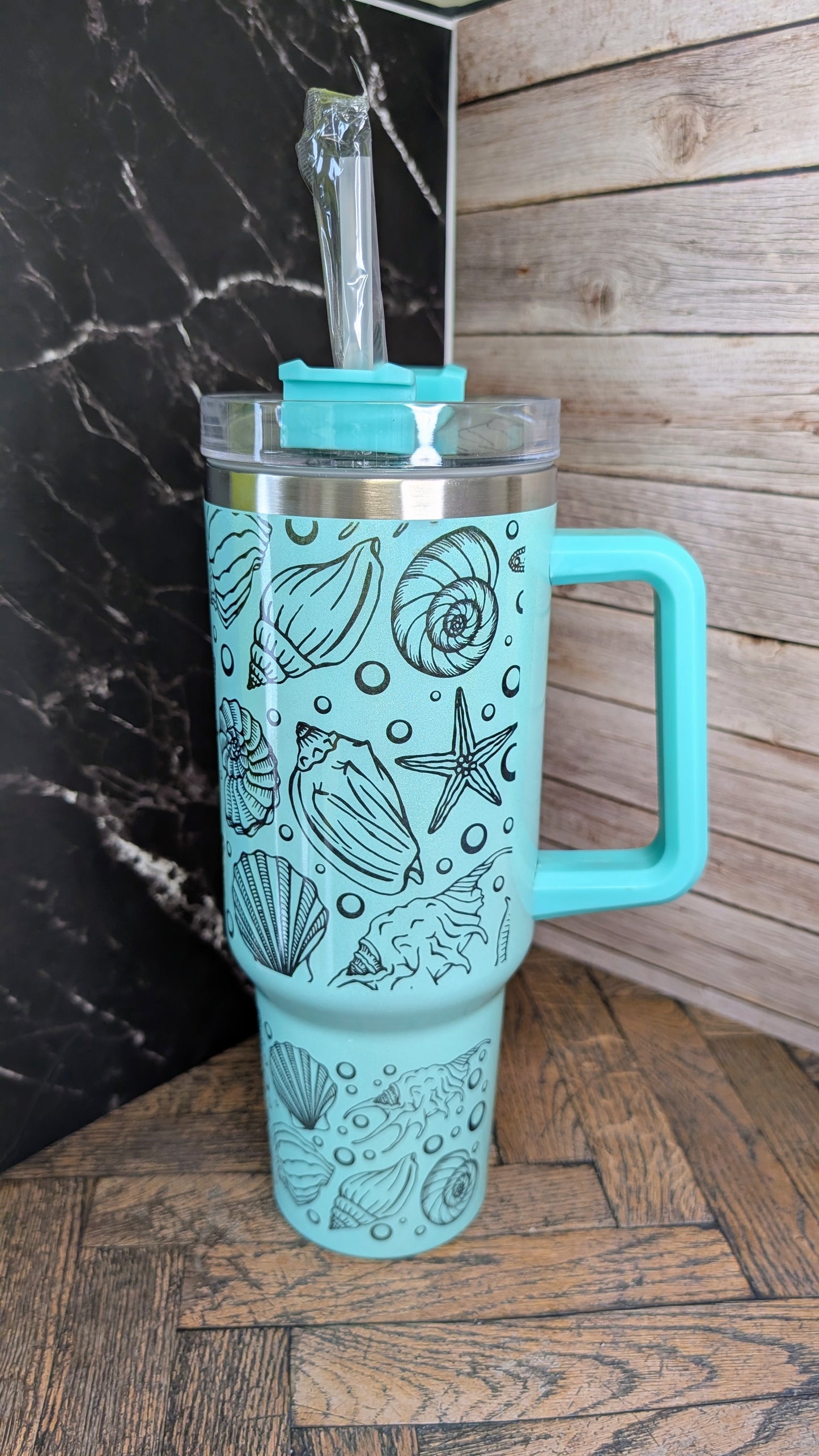 40OZ Tumbler Muscheln