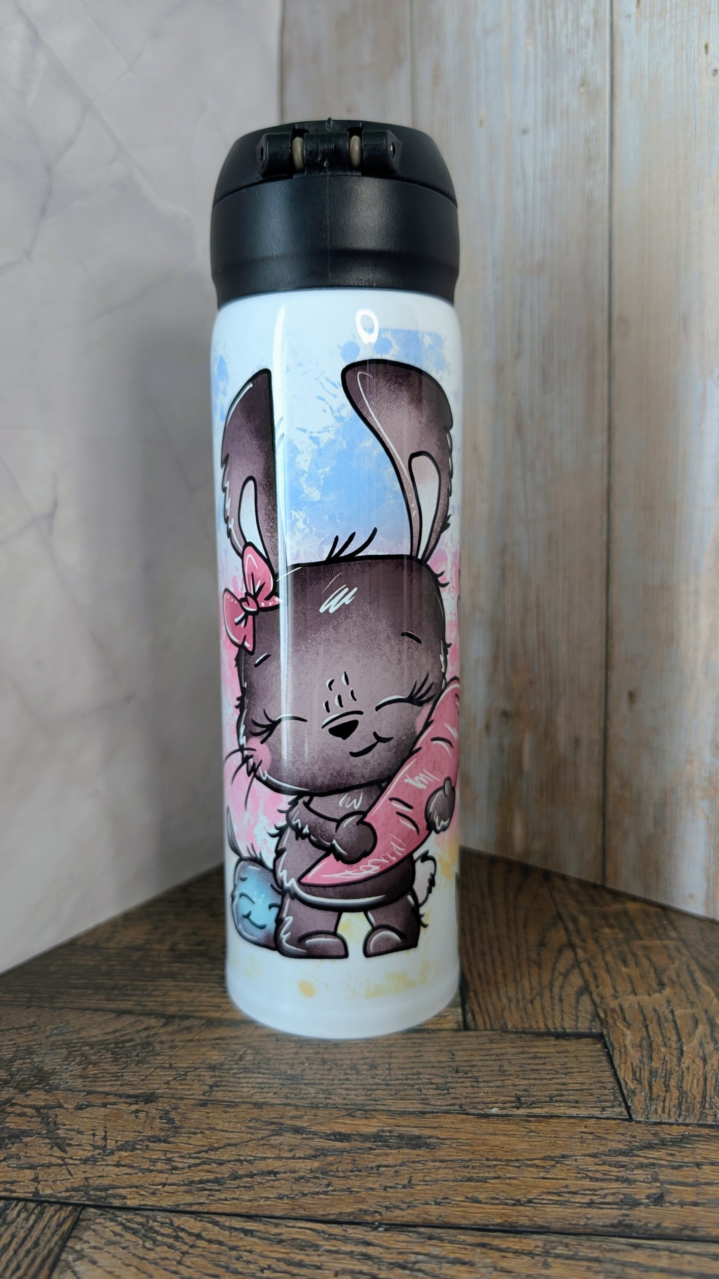 Thermosflasche Ich Lieb Dich Hasi
