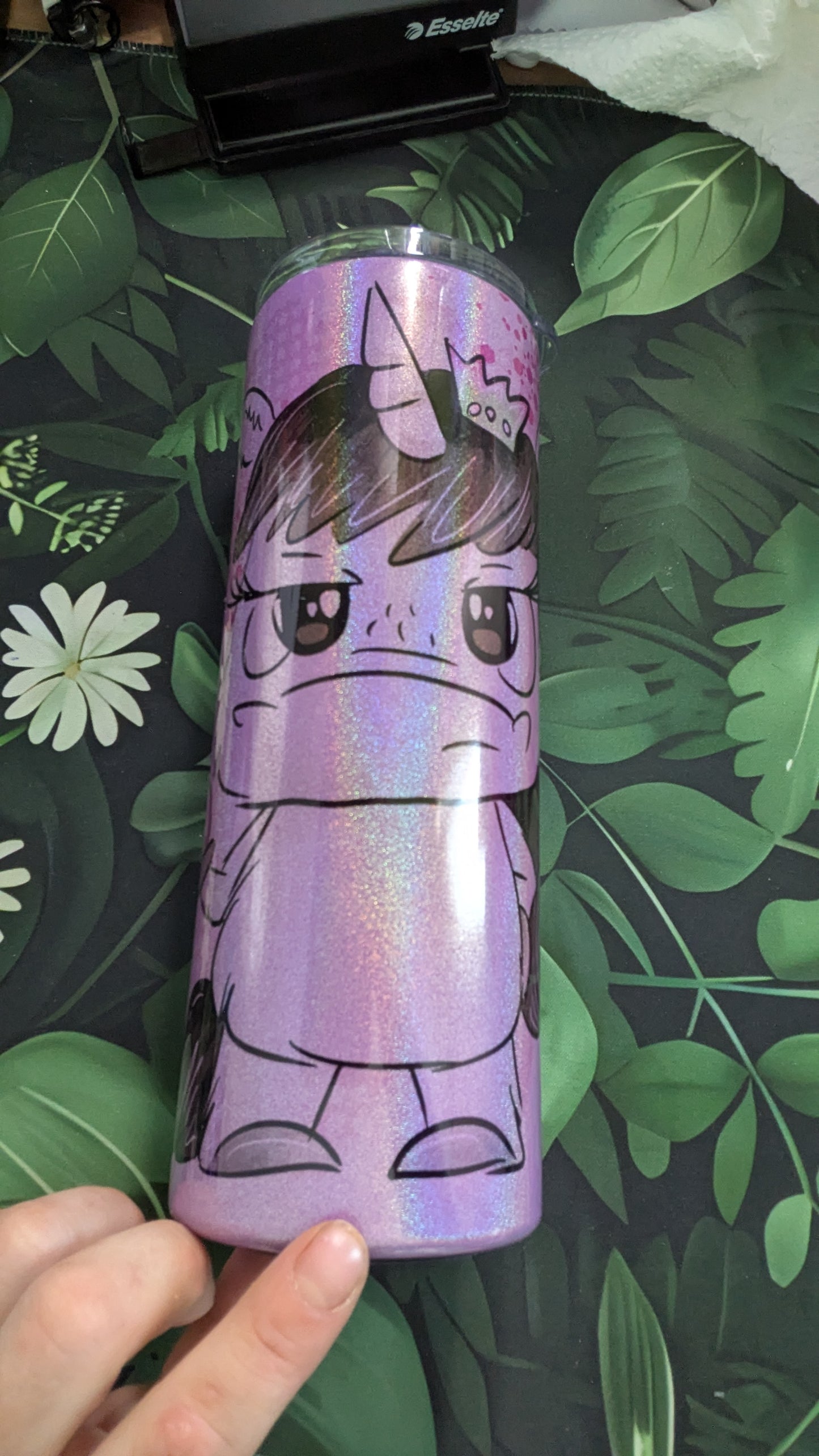Tumbler Shiny Lila Prinz Schnubbirella