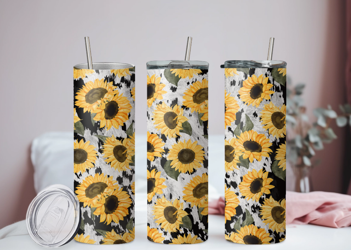 Sonnenblumen Becher 3