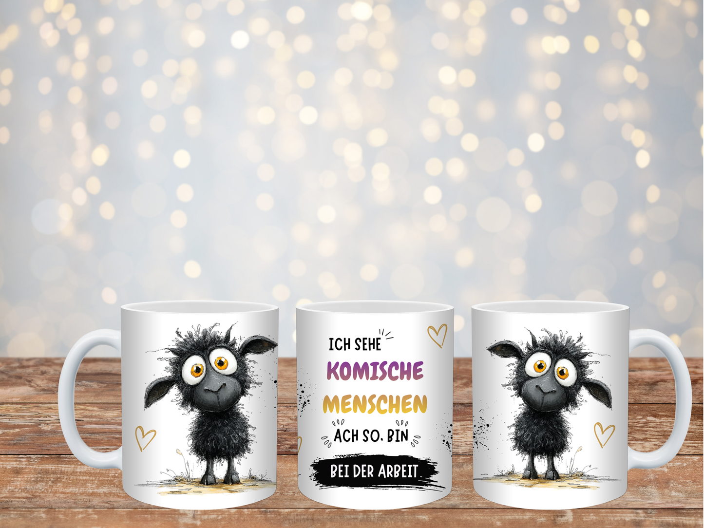 Komische Menschen Tasse