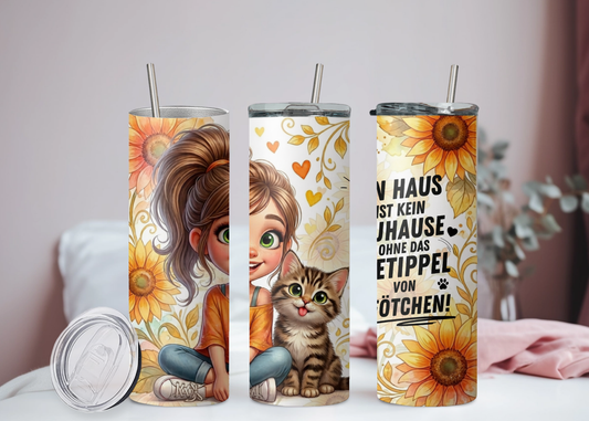 Getippel Katze Becher